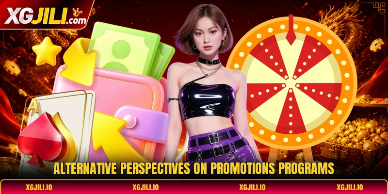 Alternative perspectives on promotions programs