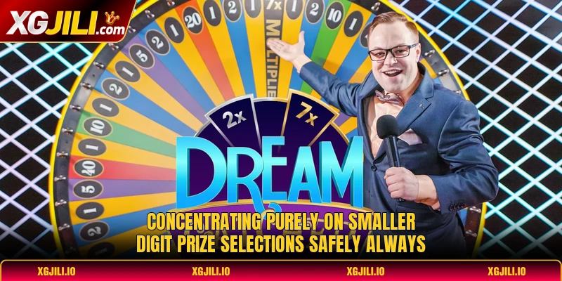Concentrating purely on smaller digit prize selections safely always