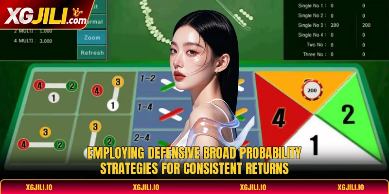 Employing defensive broad probability strategies for consistent returns Employing defensive broad probability strategies for consistent returns