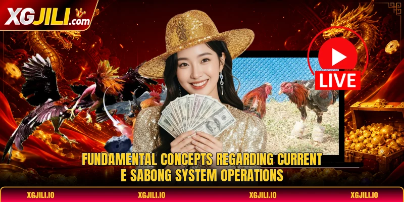 Fundamental concepts regarding current e sabong system operations Fundamental concepts regarding current e sabong system operations