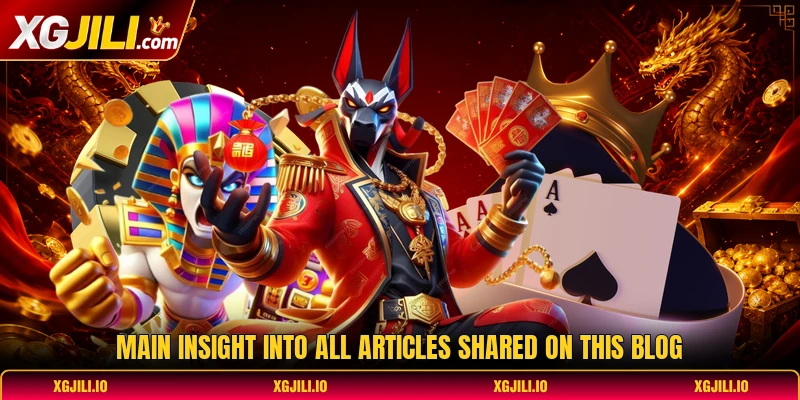 Main insight into all articles shared on this blog