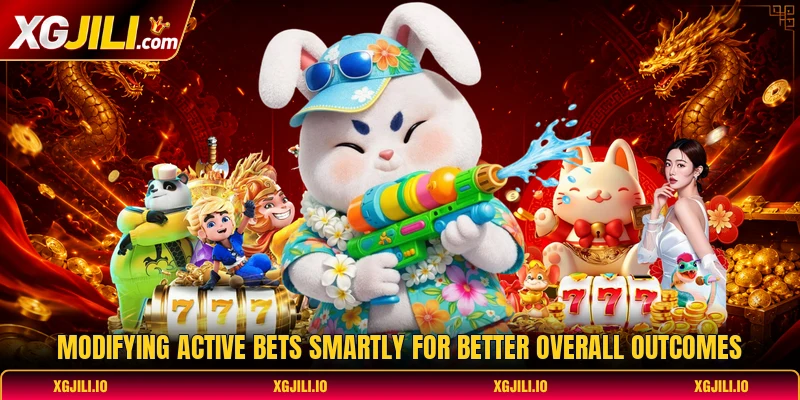 Modifying active bets smartly for better overall outcomes Modifying active bets smartly for better overall outcomes