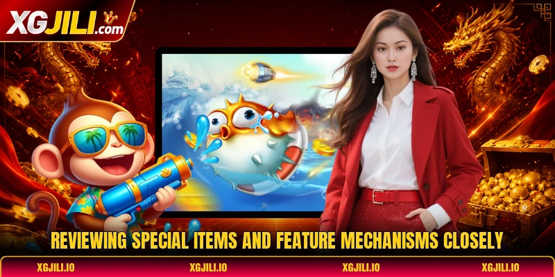 Reviewing special items and feature mechanisms closely Reviewing special items and feature mechanisms closely