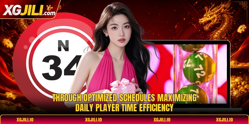 Through optimized schedules maximizing daily player time efficiency Through optimized schedules maximizing daily player time efficiency