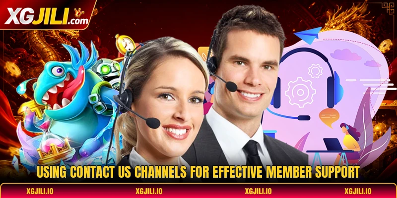 Using Contact Us channels for effective member support